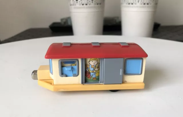 BOB THE BUILDER Diecast MAGNETIC MOBILE HOME Car Train 2006 Learning Curve Toy