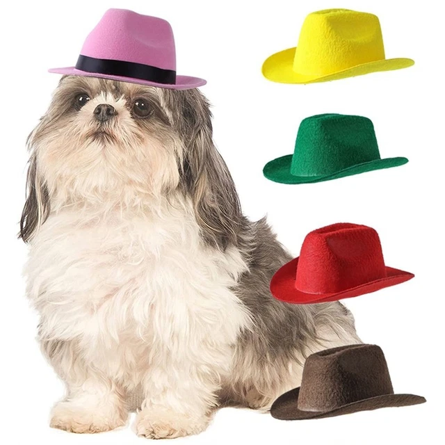 Necesita Ajustable Perros Gorra Vaquero Sombrero Mascota Gorro Cabeza Cubierta