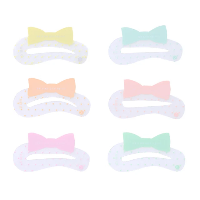 Kit forbici per sopracciglia strumenti per trucco set stencil per sopracciglia set outfit