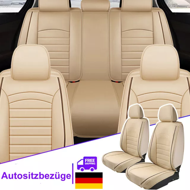 2/5 Sitze Sitzbezüge Sitzbezug Schonbezüge für Audi A4 Komplettset Elegance