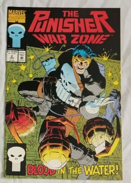 The Punisher War Zone #2 Marvel Comics (1992) Cover by JR & Janson: Save on Ship