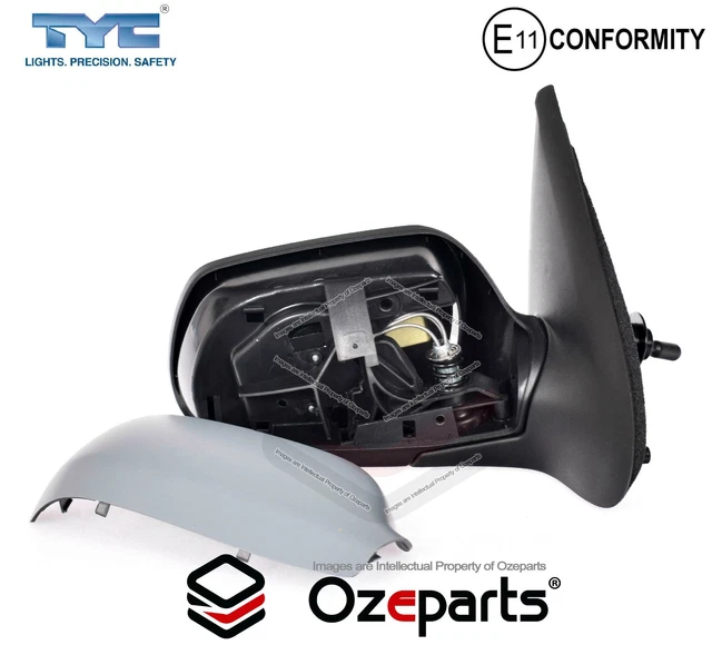 Pair LH+RH Electric Door Mirror (Prime) For Mazda 2 GENKI NEO MAXX DY
