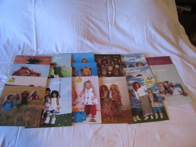 Pre-Owned 16 Himstedt Doll Catalogs + Brochures 2003-2008