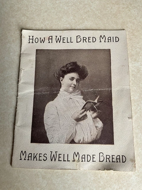 Original Vintage Washburn Crosby Gold Medal Flour Cook Book Advertising