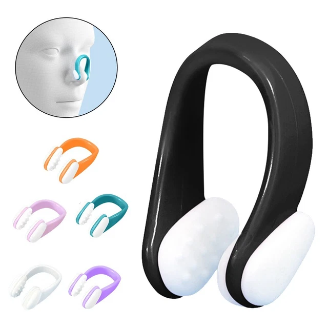 WXNPA Lot De 4 Pinces Nez Natation Silicone - Protection Piscine Et Plongée