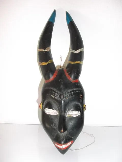 painted african mask african art africain tribal afrikanishe kunst tribal art