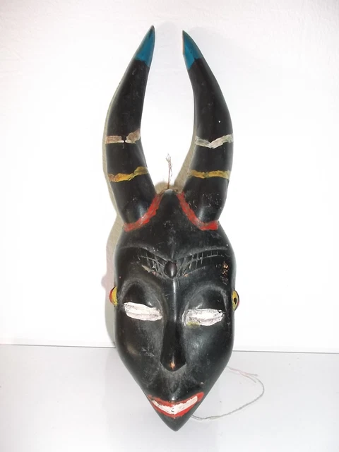 painted african mask african art africain tribal afrikanishe kunst tribal art