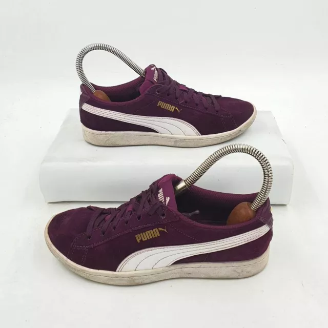 PUMA WOMENS BURGUNDY Trainers Size UK 6 CG M36 7.99 PicClick UK