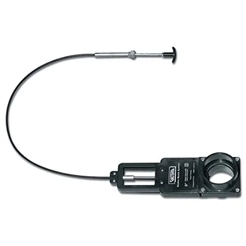 Valterra TC172 72" Flexible Cable Kit with 1-1/2" Valve  Black