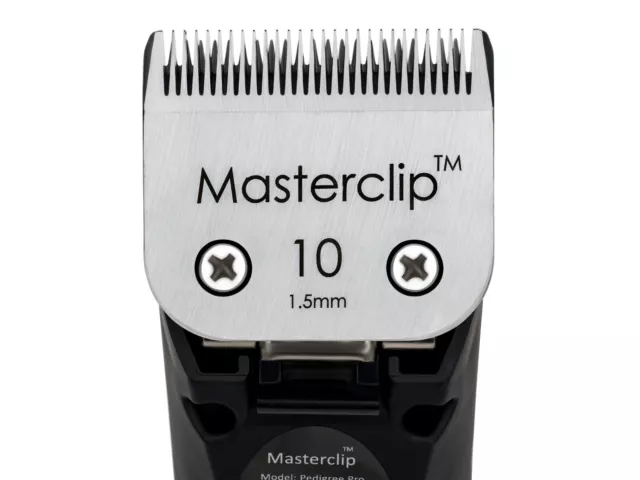 Norfolk Terrier Dog Clippers Trimmer Set 3 Premium Steel Masterclip Blades 🐶🐕 2