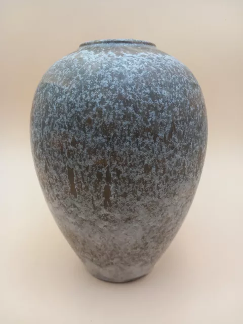 Ruscha 849 Vase Keramik Keramikvase grau braun fat lava 70er Kurt Tschörner