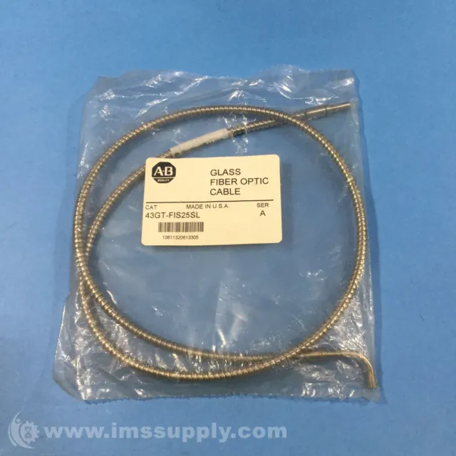 Allen Bradley 43GT-FIS25SL Series A Glass Fiber Optic Cable FNFP