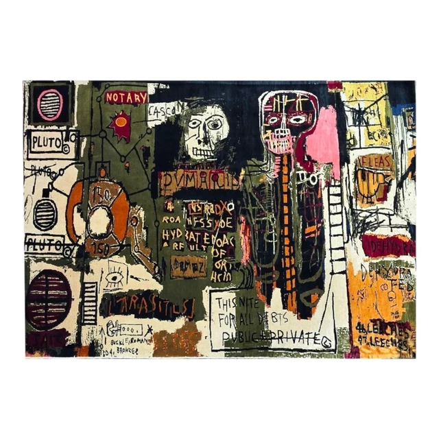 Alexander Calder Les vers noirs Tapestry