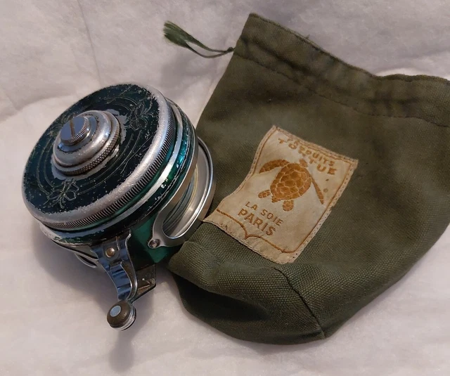 RARE moulinet mouche ancien Automatique  ABEILLE  Pezon et Michel 1970 + Housse