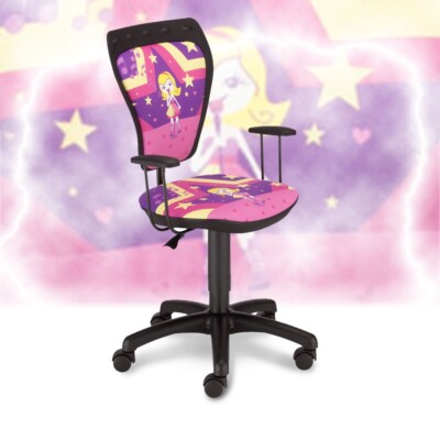 Superstar Design Drehstuhl Arbeits Zimmer Hocker Sitz gepolstert Living-XXL 