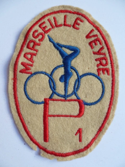 1937 Sports Medal Lapel Pin France, FGSPF. Gymnastics Federation Gymnastique Et Sportive Des