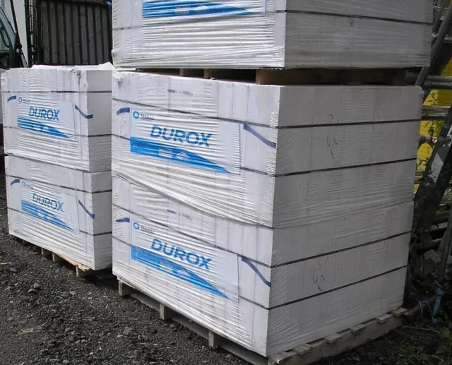 100mm Tarmac Durox Supabloc Thermalite Aerated Aircrete Blocks Pack x 140 Blocks