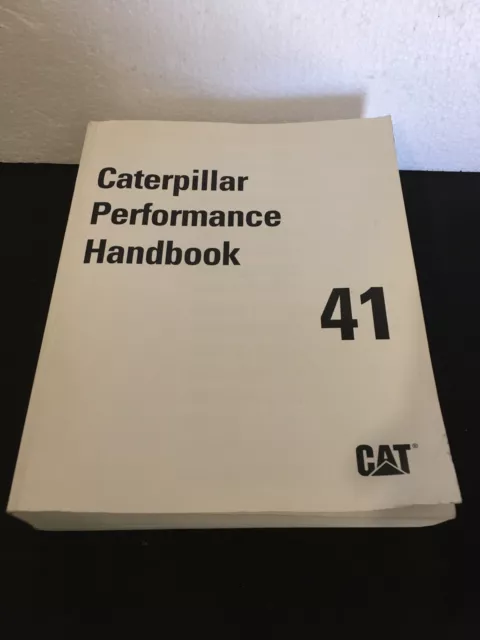 Caterpillar Performance Handbook Edition 41