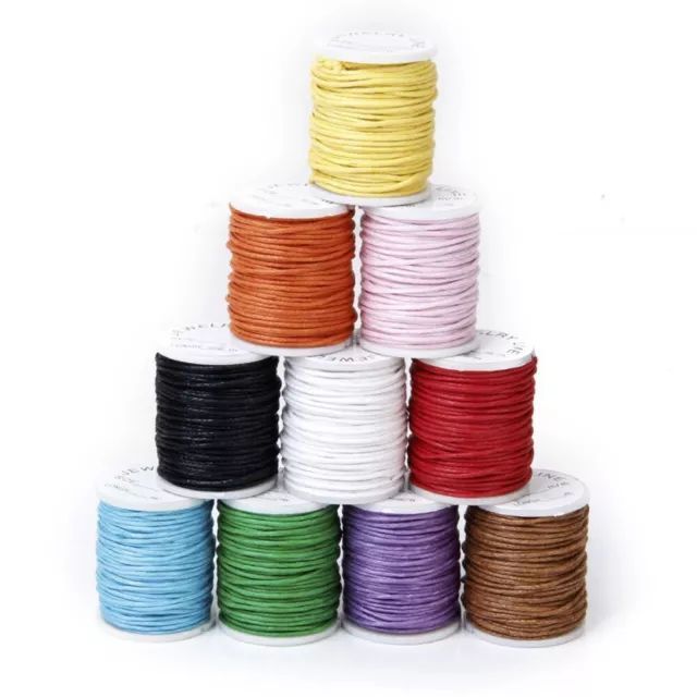 10 rollos accesorios de trenzado cuerda para tejer hilo de cristal