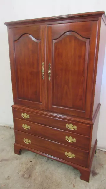 Henkel Harris Armoire Wardrobe Bedroom Set Cherry