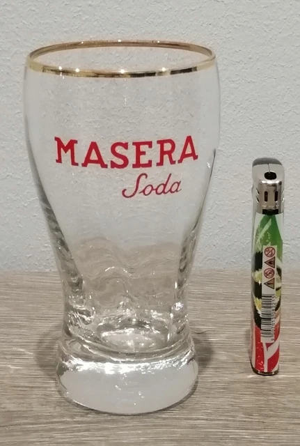 Bicchierie " Masera Soda "  Vintage Anni 50