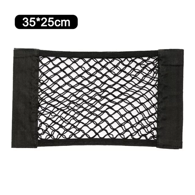 Car Back Rear Mesh Bag 2 Layer Universal Car Interior Accessories (35x25cm) FR 3