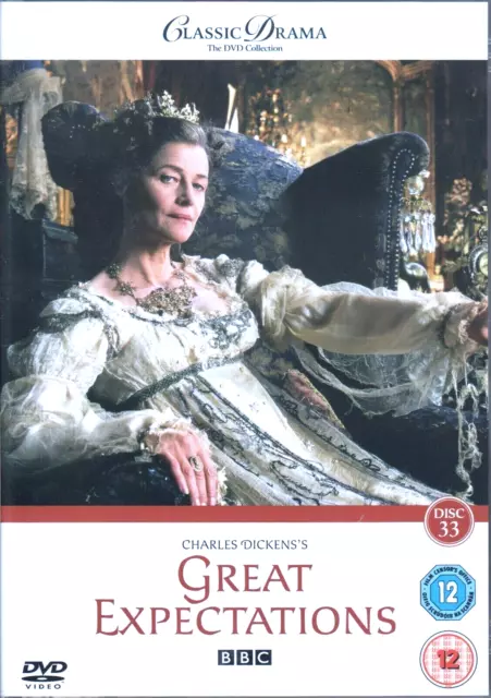 GREAT EXPECTATIONS by CHARLES DICKENS = DISC ONLY LIKE NEW UK DVD  BBC CLASSIC