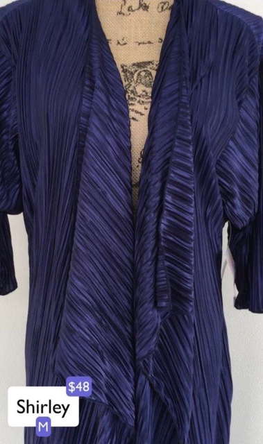 LuLaRoe Shirley, Medium Navy Blue Accordian Style, BNWT, Buy It Now Priced...