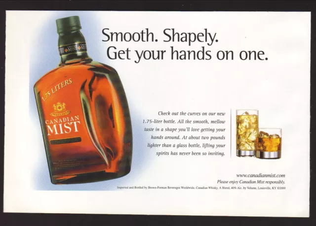Canadian Mist Whiskey--2000 Magazine Advertisement