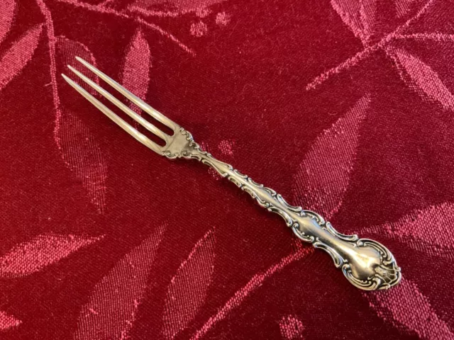 STRASBOURG by Gorham Sterling Strawberry or Berry Fork(s)  4 5/8” “Old Marks”