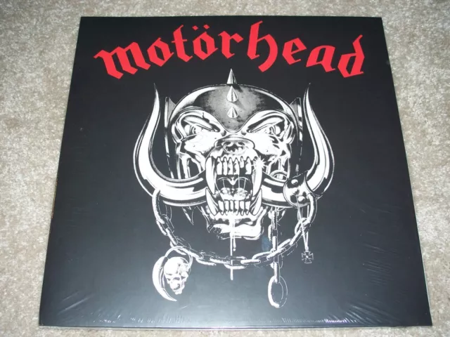 MOTORHEAD - S/T 2xLP NEW SEALED BACK ON BLACK Lemmy Hawkwind Damned Motörhead