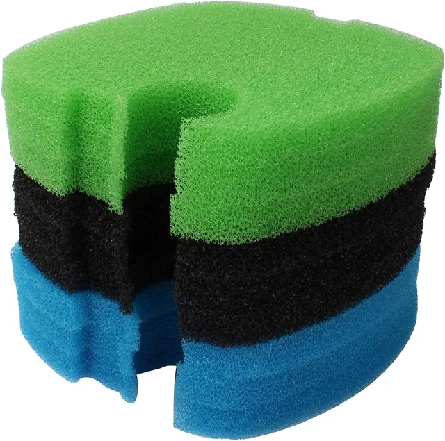 Aquarium Canister Filter Pads Sponges (9 Pcs) for SUNSUN HW-304B/404B/704B/3000