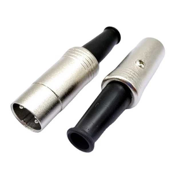 Metallstecker 5-POLIGER DIN-KOPF-ANSCHLUSS, KABEL, Audio-Metallstecker, Inline-Stec ...