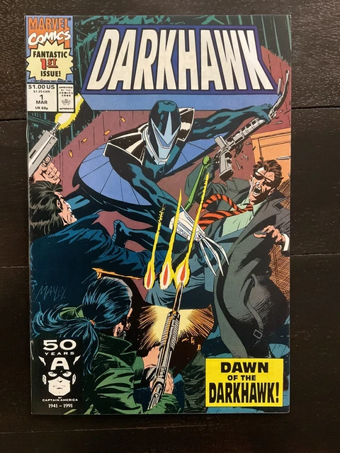 DARKHAWK #1. Copper Age Marvel Comic. 1st Appearance. Origin. Free Shipping. Key