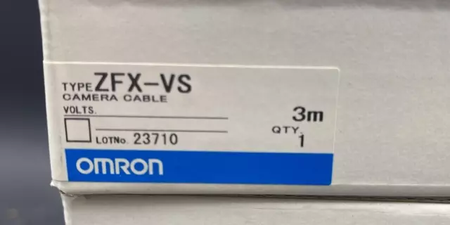 OMRON ZFX-VS CAMERA CABLE 3m x1pc 2