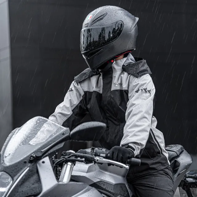 SULAITE Cappotto antipioggia traspirante da equitazione per motociclismo (XXXL)