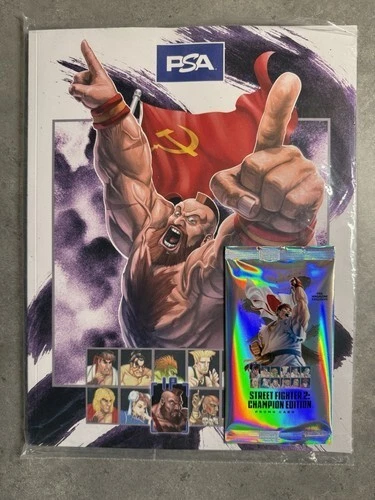 PSA MAGAZINE JUNE 2025 Street Fighter 2 with Promo Card Pack