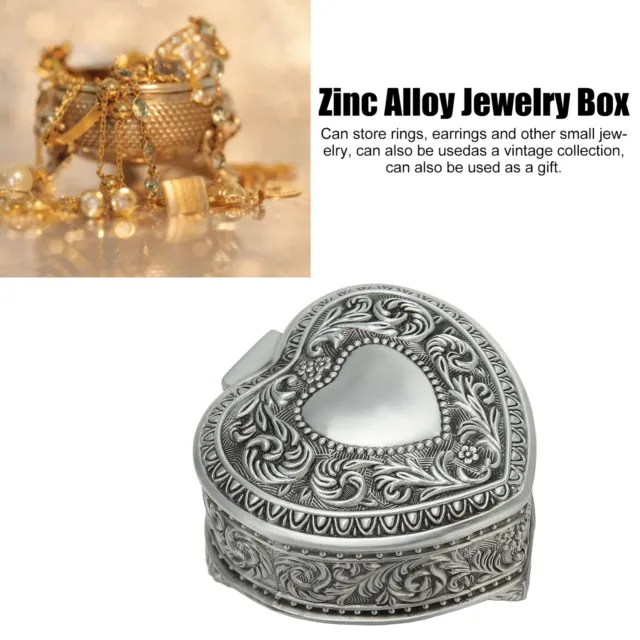 Heart Shape Jewelry Box Fashion Heart Shape Trinket Box Trinket Organizer AU
