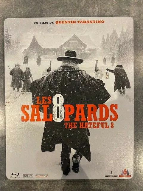 LES 8 SALOPARDS de QUENTIN TARANTINO - STEELBOOK COLLECTOR - film BLU-RAY zone B