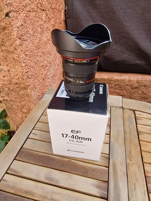 Canon EF 17 mm - 40 mm F/4L USM Objectif
