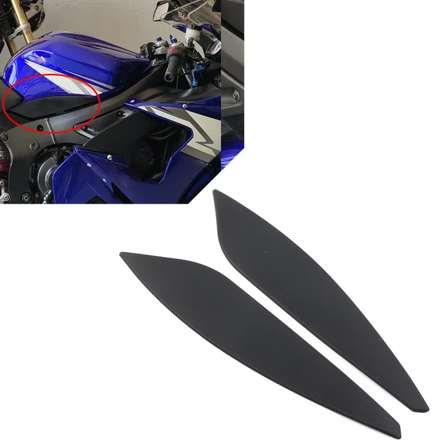 Tank Side Cover Panel Fairing Left Right Set Fit Yamaha YZF R6 2003-2005 Black