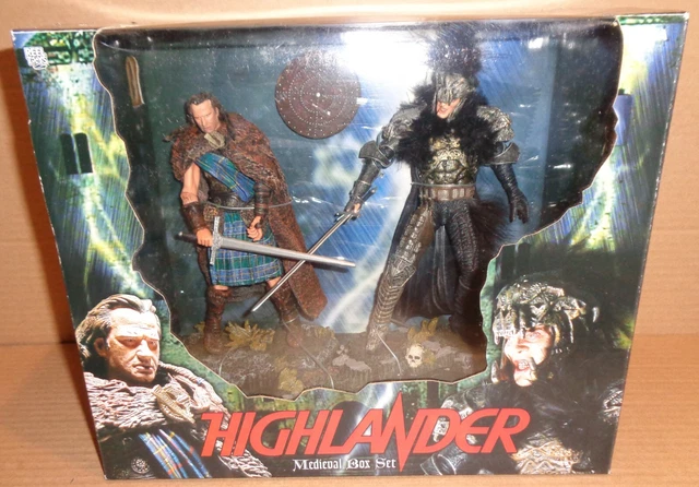 Highlander Figure HIGHLANDER MEDIEVAL BOX Set Connor Macleod And Kurgan Figure Neca 2006 ...