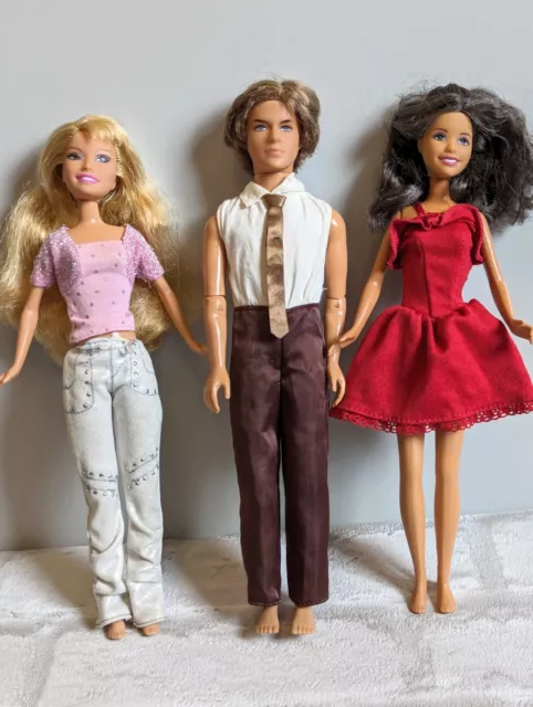 High School Musical Doll Bundle with Gabriella, Troy and Sharpay