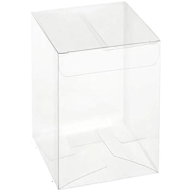 Confezione scatola in pvc 16x4x3cm per bomboniere