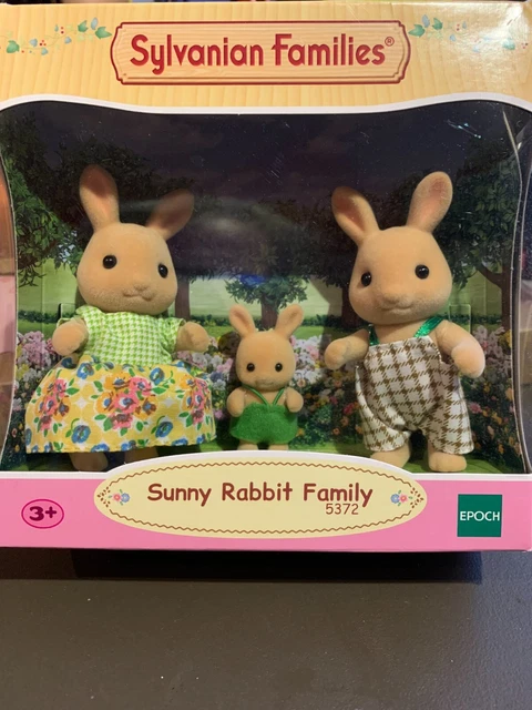 Sum Rabbit Family SYLVANIAN FAMILIES SUNNY Rabbit Family 5372 new/boxed £15.00 - PicClick UK