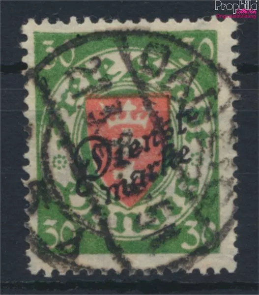 Gdansk D47a fine used / cancelled 1924 official stamp (9965200
