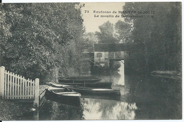 CPA -78 - Surroundings Mantes-La-Jolie - The Moulin De Dennemont