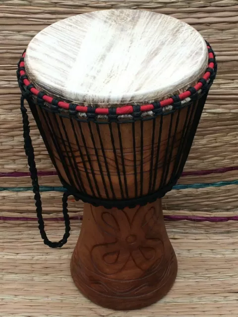Genuine African 14" Djembe with half price drum bag.