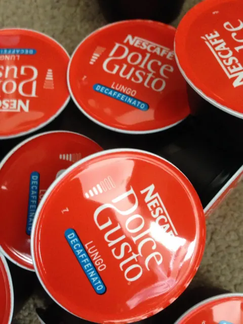 Nescafe Dolce Gusto Pods Decaf Lungo Coffee Pods 10,30,50,80,100