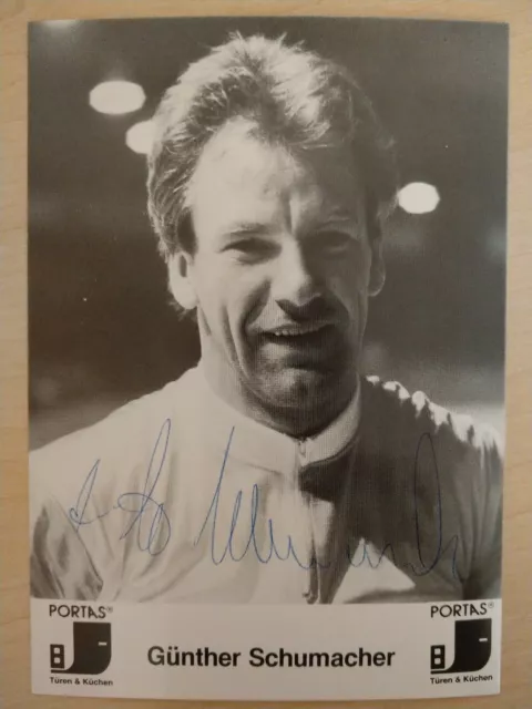 Günther Schumacher Autogramm - Radsport - Bahn - Olympiasieger